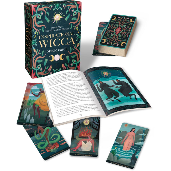 Inspirational Wicca Oracle Cards 9788865278482