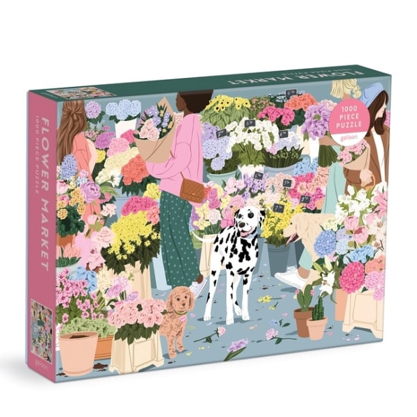 Flower Market 1000 Piece Puzzle 9780735372887