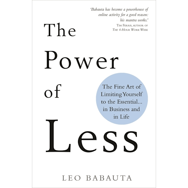 The Power of Less 9781788173346