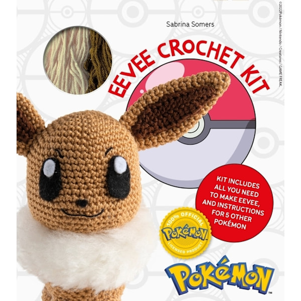 PokéMon Crochet Eevee Kit 9781446309605