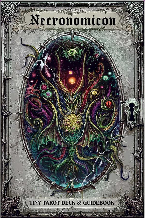 Necronomicon Tiny Tarot Deck and Guidebook 9798886639629