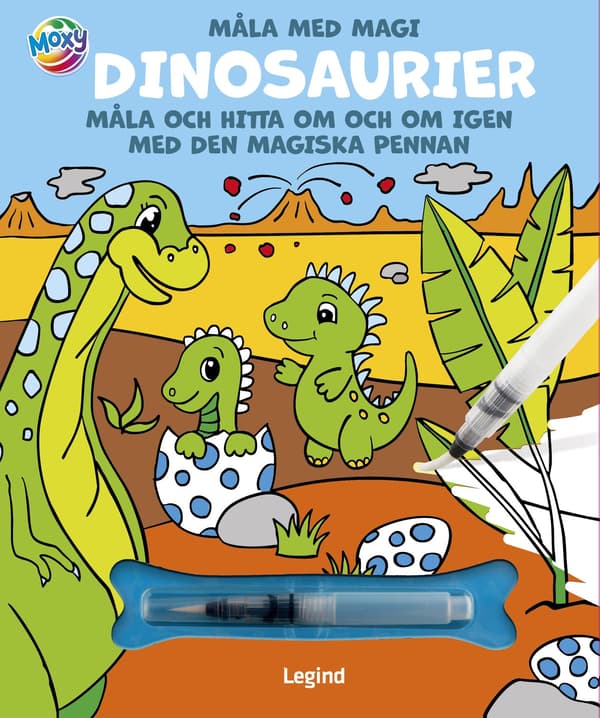 Måla med vatten : Dinosaurier 9788775378661