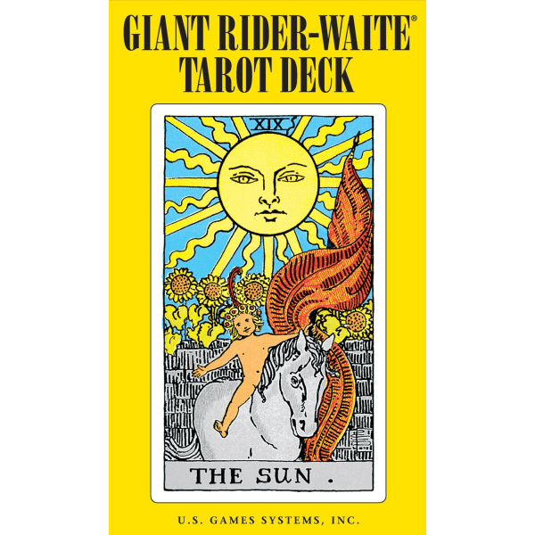 Giant Rider-Waite Tarot Deck 9780880794749