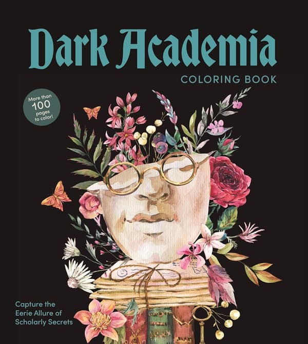 Dark Academia Coloring Book 9780785847908