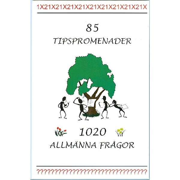 85 tipspromenader - 1020 allmänna frågor 9789163731853