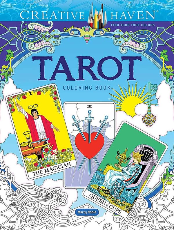 Creative Haven Tarot Coloring Book 9780486851723