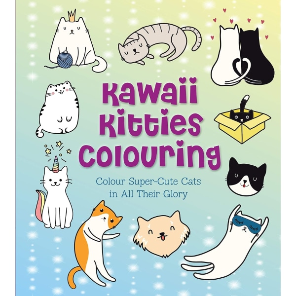Kawaii Kitties Colouring Colour Super 9780785839538