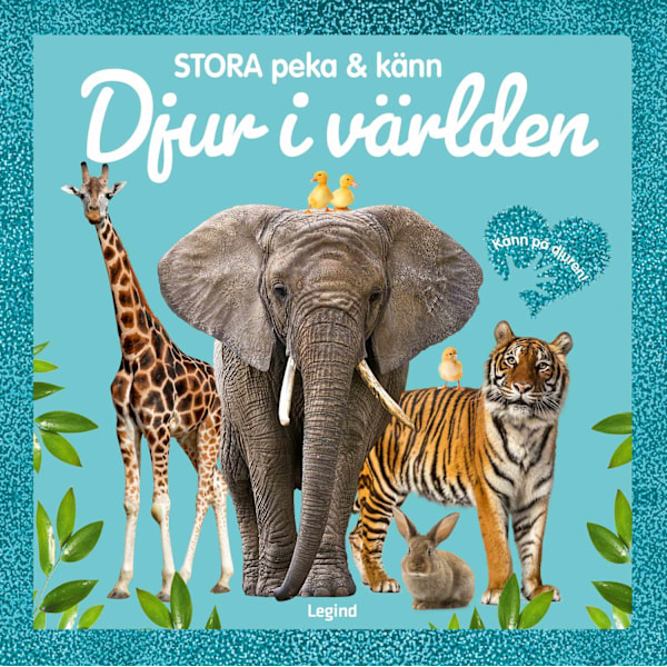 Stora peka & känn : Djur i världen 9788775378074