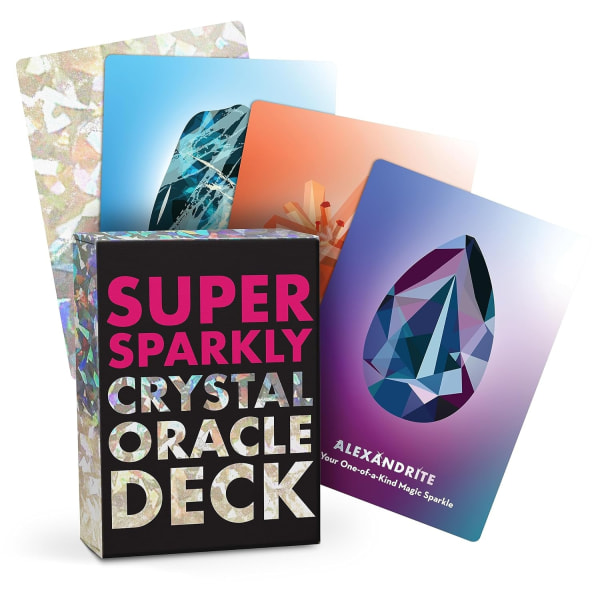 Super-Sparkly Crystal Oracle Deck 9781683494218