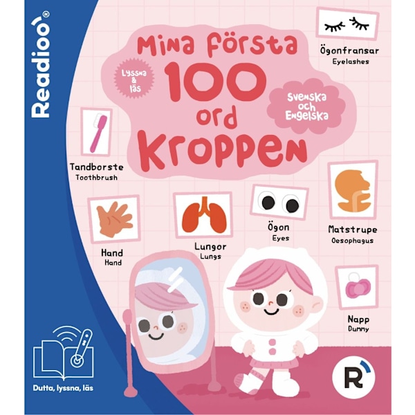 Tvåspråkig bok: Kroppen (sv/en) — Readioo 9789198925975