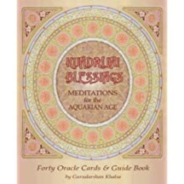 Kundalini Blessings Oracle Cards 9780982958803
