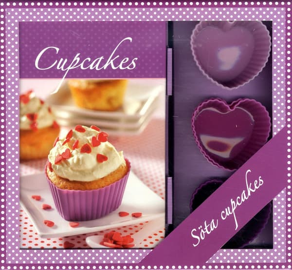 Cupcakes box - bok & 6 cupcakeformar 9783625006343