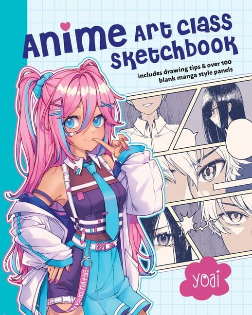 Anime Art Class Sketchbook 9781577154426
