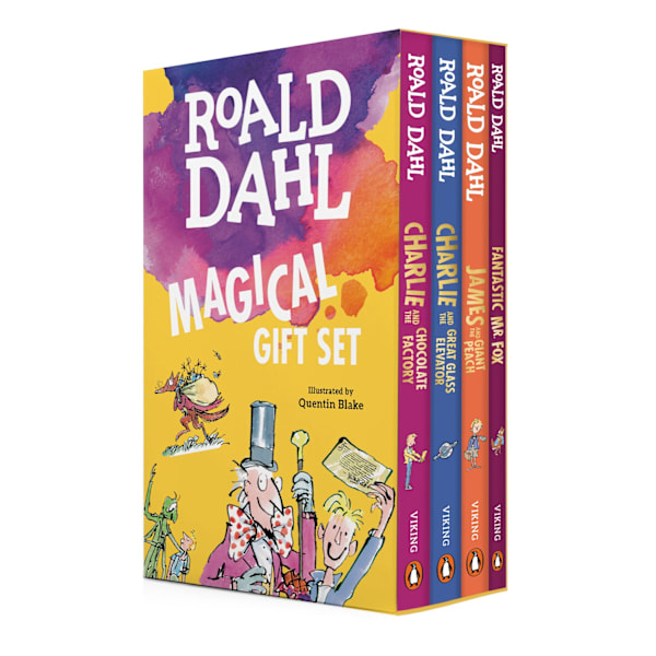 Roald Dahl Magical Gift Boxed Set (4 Books) 9780142414972