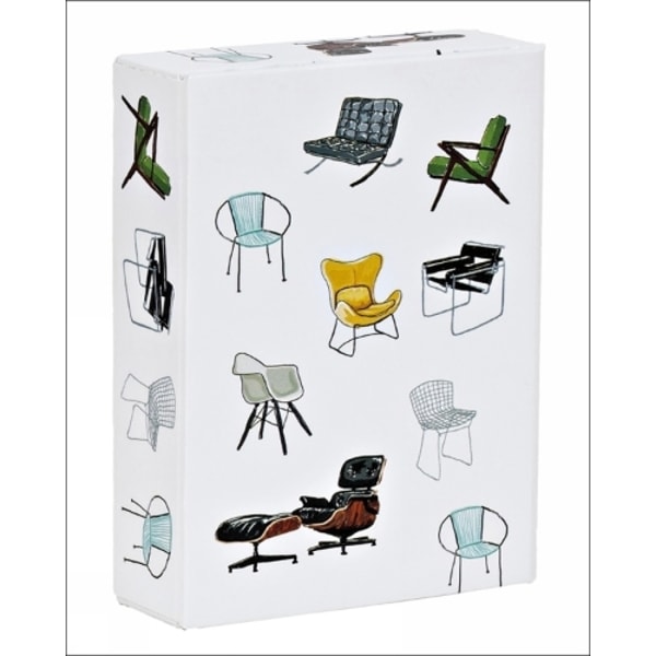 Mid-Century Modern Chairs Playing Cards 9781623258504