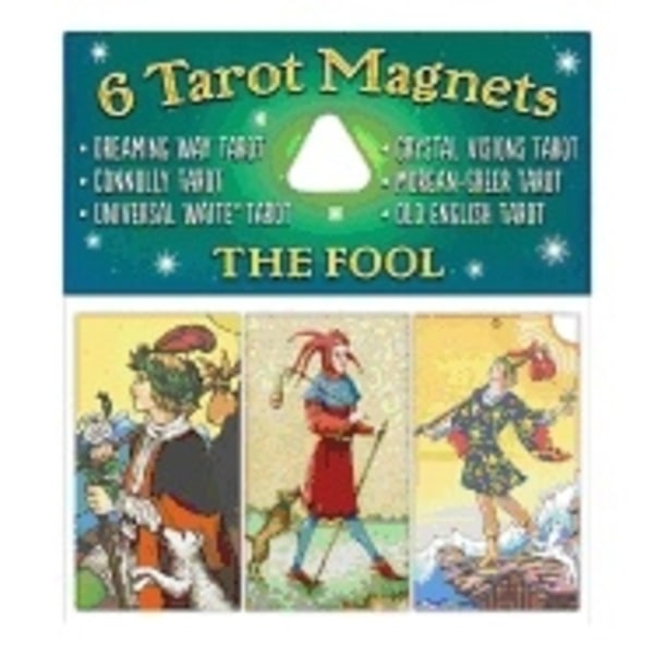 Tarot Magnets : Fool (package of 6) 9781572817425