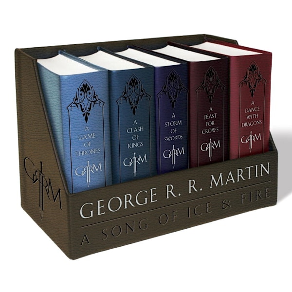George r. r. martins a game of thrones leather 9781101965481