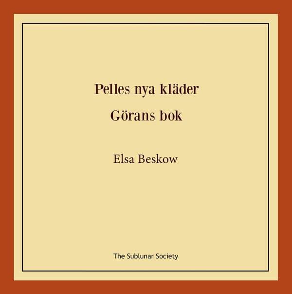 Pelles nya kläder ; Görans bok 9789189518605