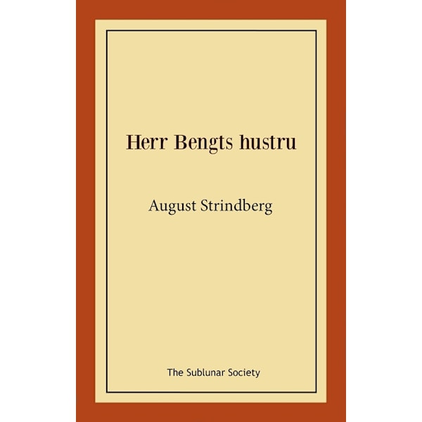 Herr Bengts hustru 9789189235359