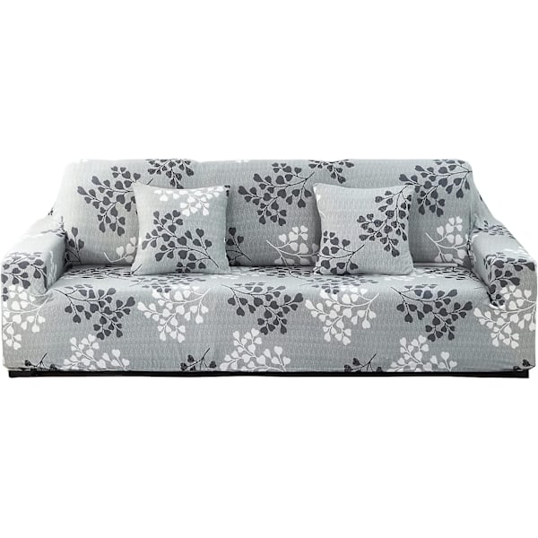 Sofaovertræk, strækbart sofaovertræk Jacquard sofasikring (ark, 1-personers sofaovertræk: 90-140 cm)（B）