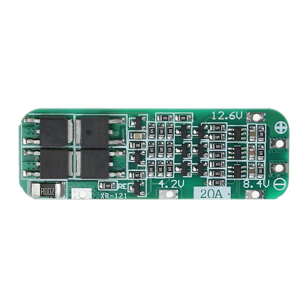3s 20a Pwb-paketit suojalevylle 12,6v Li-ion-litium 18650 -laturille