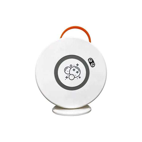 Dww-White 1-delad bubbelmaskin, uppladdningsbar automatisk bubbelblåsare leksak, roterbar 90/360, 500 ml bubbelblåsare för barn 3 4 5 6 år gamla