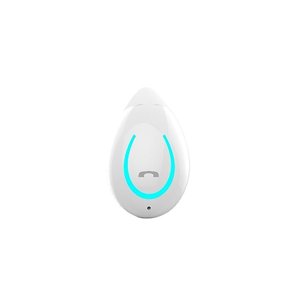Led Breath Lamp Bluetooth Bone Conduction Wireless Earphone Bluetooth Headset Touch Single Ear Headset For Phone Tws Noise Reduction A