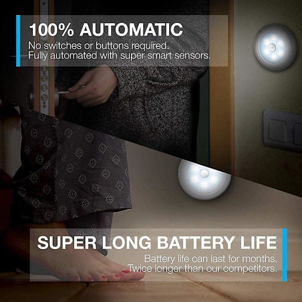 Batteridrift av Acsergery LED-lampor på natten med lekplats 6 stycken Acsergery-bil