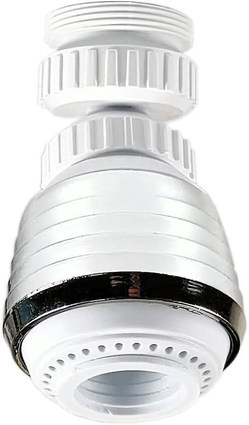 Lufter, Jetlufter til leddelt dobbeltstråle køkkenarmatur, håndbruser til håndvask og vandbesparende håndvask, med adapter (22 mm han)