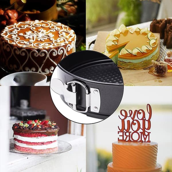 Rund spänne med en diameter på 12 cm rörlig bottenform | Rund bottenform