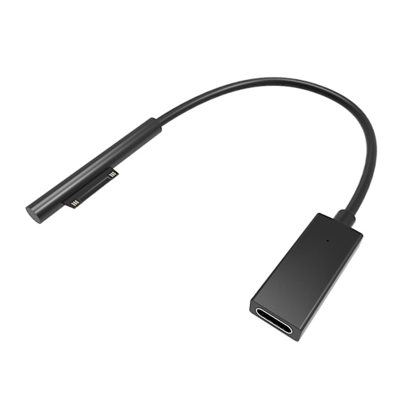 Usb-c til Pd hurtigopladning til Surface Pro 7/6/54/3 tablets strømforsyning