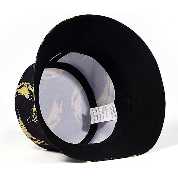 Unisex Solhattar, Bomullsstrandhinkhatt för Män Kvinnor, Sommar Utomhus Pojkar Flickor Boonie Cap Andningsbar Packbar