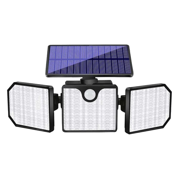 230 LED 2200LM Solcellslampa med Rörelsesensor, Utomhus Säkerhetslampa
