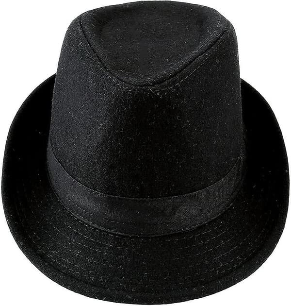 Kort brätte Bowler hatt för män/kvinnor