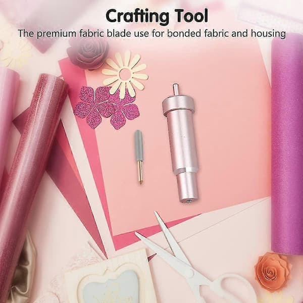 Belagd Tyg Blad och Bas, för Cricut Maker och Cricut Explore, Rosa