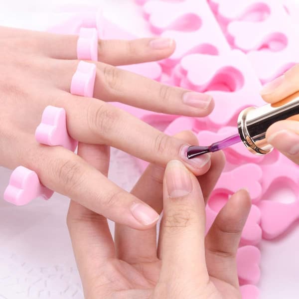 50 st Nagelavdelare (rosa*1 förpackning) Makeup