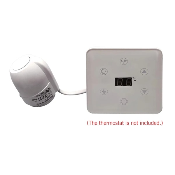 Thermal ställdon AC 230V Normalt öppen kontakt Elektriskt ställdon M30*1,5 Gänga för golvvärmetermostat