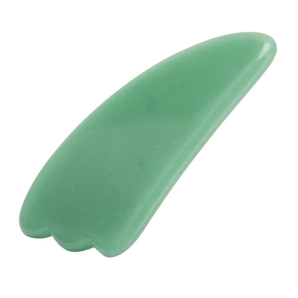 Naturlig Jade Sten Gua Sha Verktyg - SPA Akupunktur Terapi Massagebräda