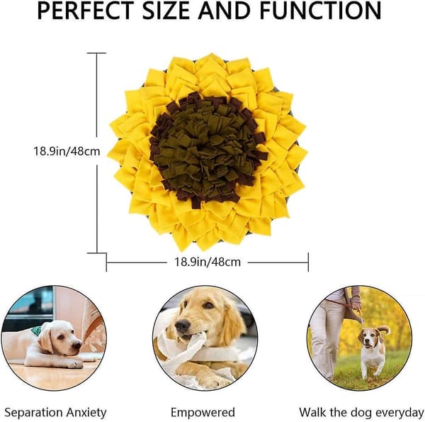 Snusemåtte Hund Intelligens Legetøj Hund Snusemåtte Fodermåtte Til Hunde Iq Træning Spis Langsomt