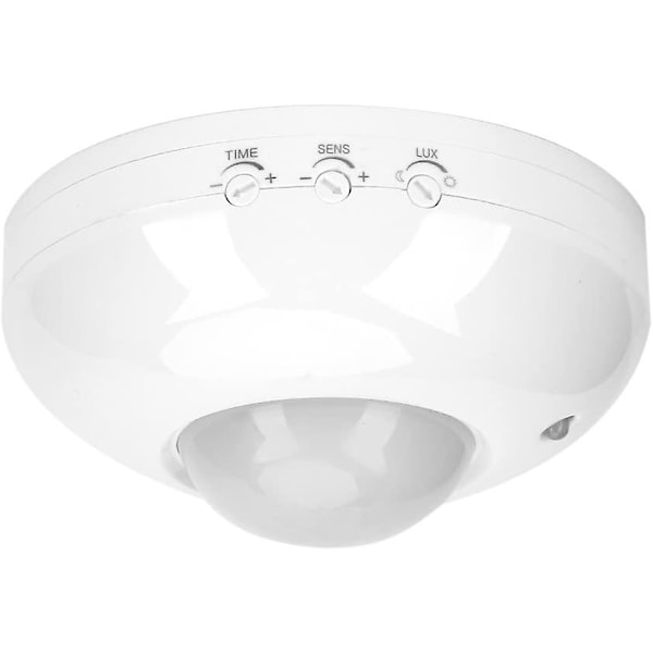 LED-taklampe med bevegelsessensor, LED-sensorlys bevegelsessensor 360 grader