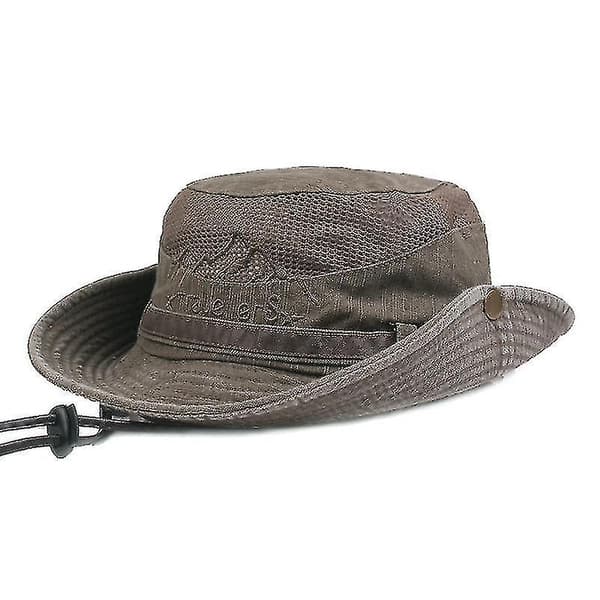 Hatter solhatt langs solhatten lysebrun