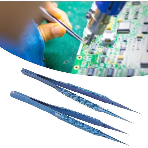 Reparation av telefonpincett, bända verktygsöppning (spets)