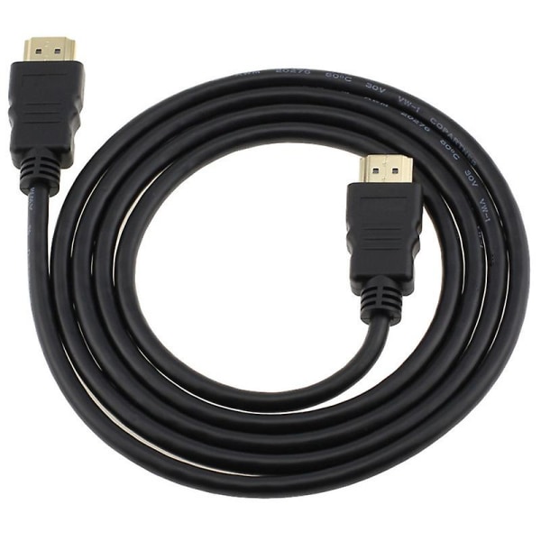 USB till HDMI-adapterkabel - Laddningsadapter USB 2.0 Typ A hane till HDMI hane (endast för laddning) (2 meter svart)