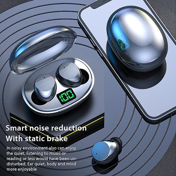 Tws Langaton Bluetooth 5.3 Kuuloke 9d Hifi Stereo In Ear Kuulokkeet Melunpoisto Bluetooth Kuulokkeet Handsfree-puhelut Kuulokkeet Led-näytöllä Cha