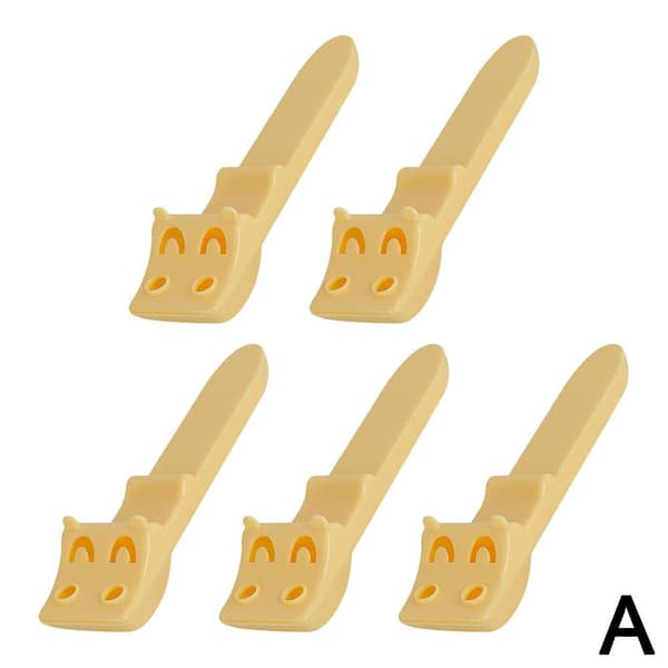 5x Salt Control Ske, Kvantitativ Krydderisked, Krydderisked（Gul）