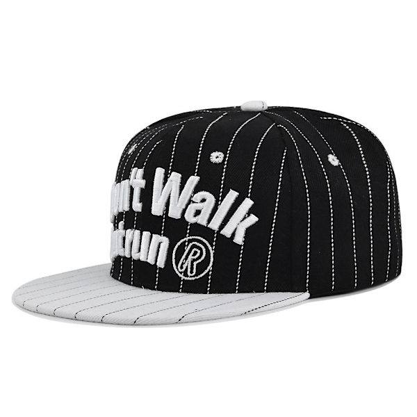 Tredimensionell broderi Hip-hop hatt broderad basebollkeps personlighet platt brätte hatt Trucker hatt till ungdom trendig hatt
