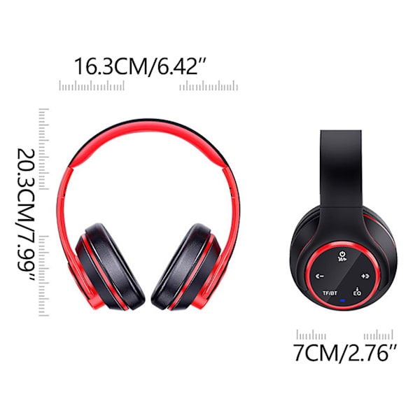 Utomhus Bluetooth-hörlurar Trådlösa - Aural Earmuff Headset Stereo Headset