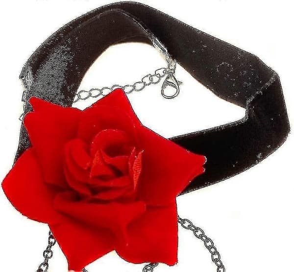 Retro Halsband Med Hänge, Gotisk, Ta, Spets