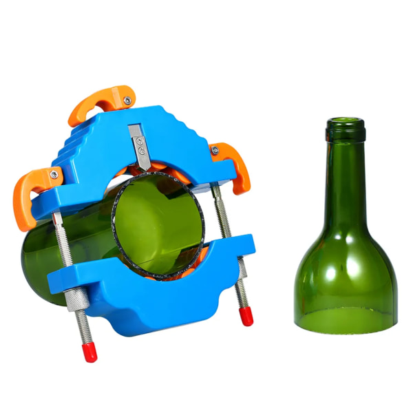 Glasflaskskärare DIY-flaskskärverktyg för vinöl Champagneflaska lampskärm Blomkruka Vastillverkning