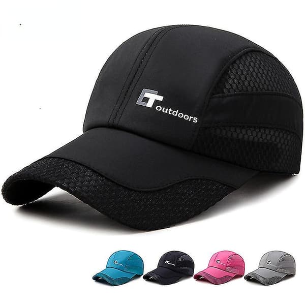 Sommer Mesh Truck Baseball Cap（Svart）